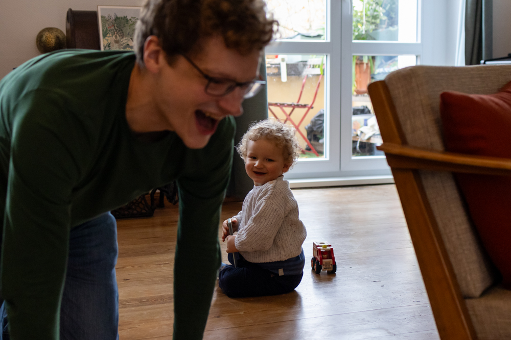 Dokumentarische Familienfotografie Berlin Marienfelde
